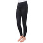 Hy Equestrian Oslo Pro Softshell Riding Tights in Black - Front