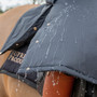Supreme Products Active Show Rider Waterproof Coat in Black/Gold - Waterproof