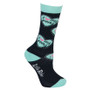Little Rider Childrens I Love My Pony Collection Three Pack Socks - Teal