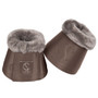 Eskadron Classic Sports Softslate Fauxfur Bell Boots in Smoked Taupe