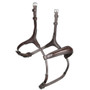 Velociti RAPIDA Rolled Padded Cavesson Noseband - Havana