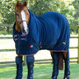 Premier Equine Buster Fleece Vecto Cooler Rug in Navy - Lifestyle