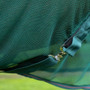 Premier Equine Ventoso Mesh Cooler Rug in Green - Cross Surcingles