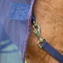 Premier Equine Ventoso Mesh Cooler Rug in Navy - Tail Strap