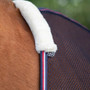 Premier Equine Arisca Scrim Cooler Rug in Navy - Wither Pad