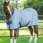 Premier Equine 3D Waffle Cooler Rug in Grey - Lifestyle