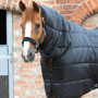 Premier Equine Combo Rug Liner 350g in Black - Neck Cover