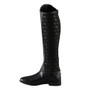 Premier Equine Actio Leather Half Chaps in Black  - Inner Side