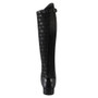 Premier Equine Actio Leather Half Chaps in Black - Back