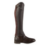 Premier Equine Actio Leather Half Chaps in Brown - Outer Side
