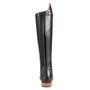Premier Equine Ladies Passaggio Leather Field Tall Riding Boots in Black - Back