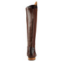 Premier Equine Ladies Dellucci Long Leather Field Riding Boots in Brown - Back