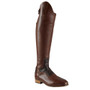 Premier Equine Ladies Dellucci Long Leather Field Riding Boots in Brown - Front/ Outer Side