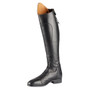 Premier Equine Ladies Dellucci Long Leather Field Riding Boots in Black - Front/ Inner Side