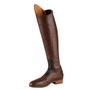Premier Equine Ladies Dellucci Long Leather Field Riding Boots in Brown - Front/Inner Side