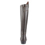Premier Equine Ladies Veritini Long Leather Field Riding Boots in Brown - Back Zip