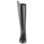 Premier Equine Ladies Veritini Long Leather Field Riding Boots in Black - Front Lace