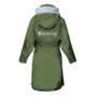 Equicoat Childrens Reincoat Lite in Green -Back