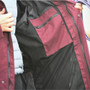 Reincoat Lite in Burgundy - Lining Detail