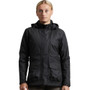 Premier Equine Ladies Cascata Waterproof Jacket - Black - Front