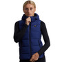 Premier Equine Ladies Pavoni Quilted Gilet - Navy - Front