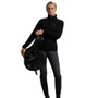 Premier Equine Ladies Ascendo Micro Fleece Riding Jacket - Black - Front
