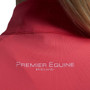 Premier Equine Ladies Aura Short Sleeve Riding Top -Pink - Branding