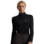 Premier Equine Ladies Arclos Technical Long Sleeved Training Top in Black - Front
