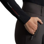 Premier Equine Ladies Arclos Technical Long Sleeved Training Top in Black - Arm Branding