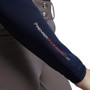 Premier Equine Ladies Arclos Technical Long Sleeved Training Top in Navy - Arm Branding