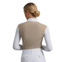 Premier Equine Ladies Rossini Lycra Show Shirt in Beige/White - Back