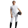 Premier Equine Ladies Bellisa Show Shirt in White - Front Full Length