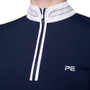 Premier Equine Ladies Maria Diamante Show Shirt in Navy - Chest