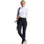 Premier Equine Ladies Coco II Gel Full Seat Breeches in Navy - Front Full Length