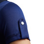 Premier Equine Ladies Amia Technical Short Sleeved Riding Top in Navy - Sleeve Detail