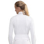 Premier Equine Ladies Tessa Long Sleeved Tie Shirt in White - Back