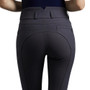 Premier Equine Ladies Virtue Full Seat Gel Riding Breeches in Anthracite Grey - Back Detail