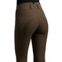 Premier Equine Ladies Virtue Full Seat Gel Riding Breeches in Olive - Back