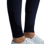 Premier Equine Ladies Moneta Riding Breeches in Navy- Ankle Detail