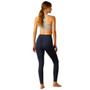 Ariat Ladies Avail 2.0 Half Grip Riding Tights in Navy - Back Lifestyle