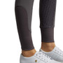 Premier Equine Ladies Milliania Full Seat Gel Riding Breeches - Anthracite Grey - Ankle Detail