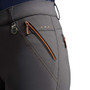 Premier Equine Ladies Milliania Full Seat Gel Riding Breeches - Anthracite Grey - Pocket detail