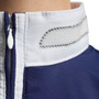 Premier Equine Childrens Maria Diamanté Show Shirt  - Navy - Collar Detail