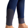 Premier Equine Childrens Gando Gel Knee Riding Breeches   - Navy - Ankle Detail