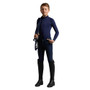 Premier Equine Childrens Ombretta Technical Riding Top - Navy -  Lifestyle