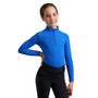 Premier Equine Childrens Ombretta Technical Riding Top - Royal Blue - Front