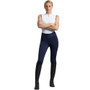 Premier Equine Ladies Aporia Riding Tights in Navy - Front Lifestyle