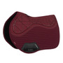 LeMieux Soft Shell Anti Slip EuroJump Saddle Pad - Burgundy
