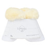 LeMieux Motionflex Over Reach Boots with Fur Edge - White Single