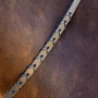 LeMieux Leather Laced Reins - Black/Silver - Lifestyle